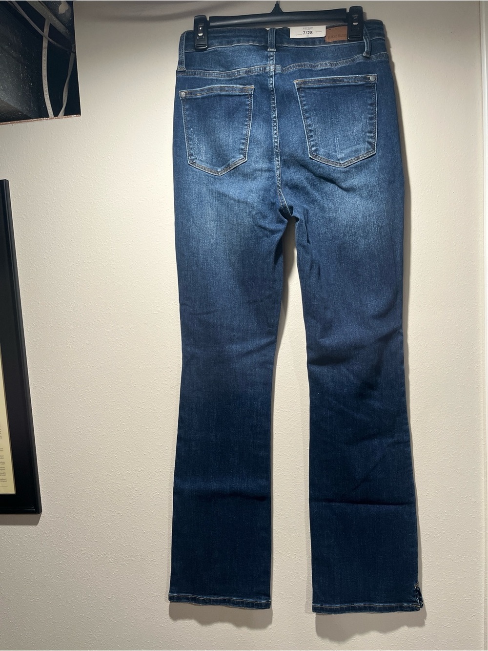 Judy Blue Slim Bootcut Jeans Women’s 7/28 Stretch Denim NWT - Picture 2 of 10